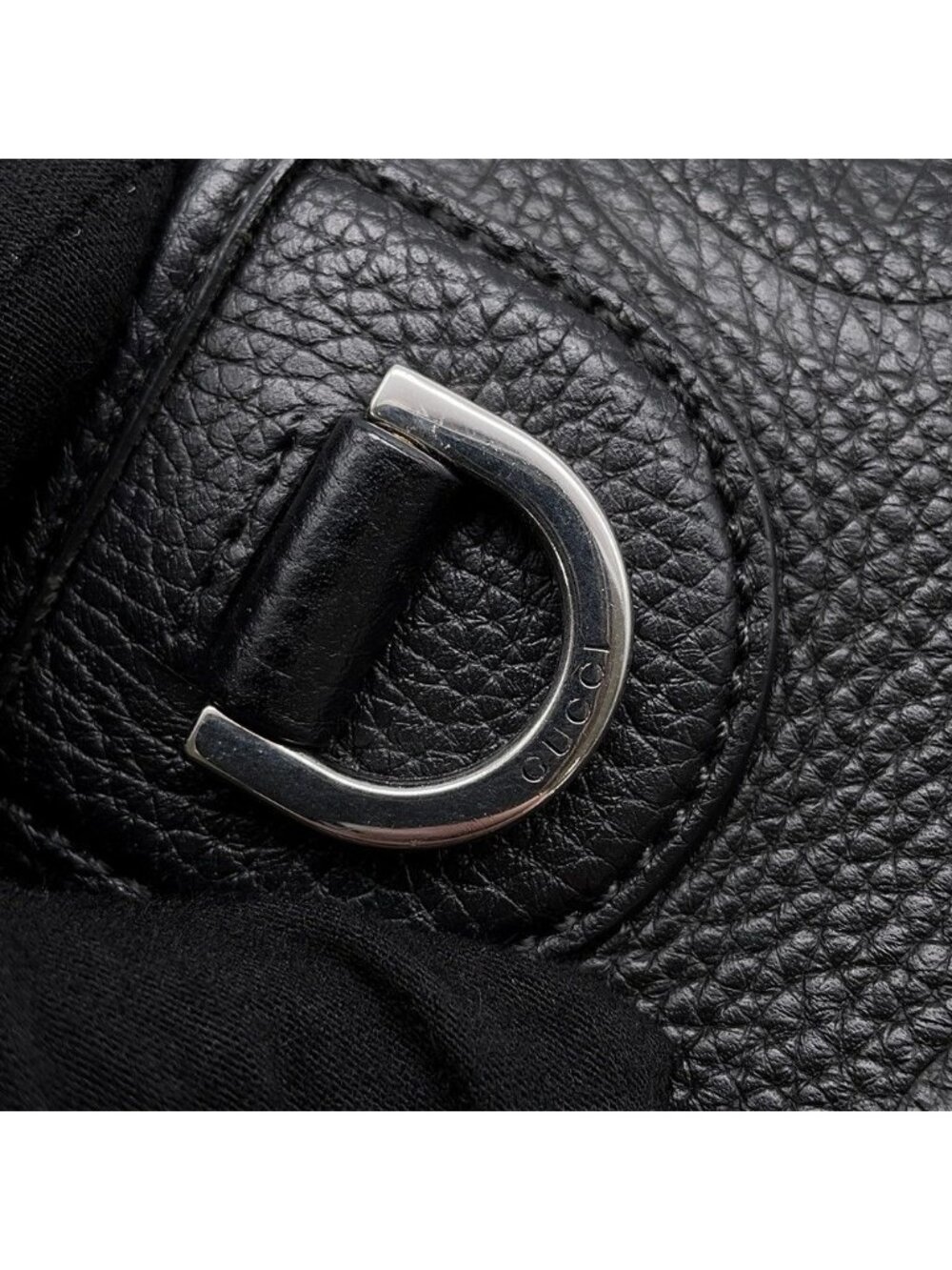 Gucci Tote Jumbo GG Leather Black - Picture 9 of 10